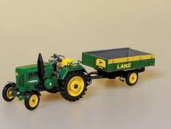  Lanz Bulldog traktor pótkocsival Lemezjáték