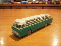 Ikarus 66, autóbusz modell, 1/87 Régi játék