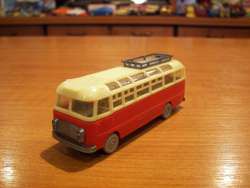 Ikarus 311, autóbusz modell, 1/87 Régi játék